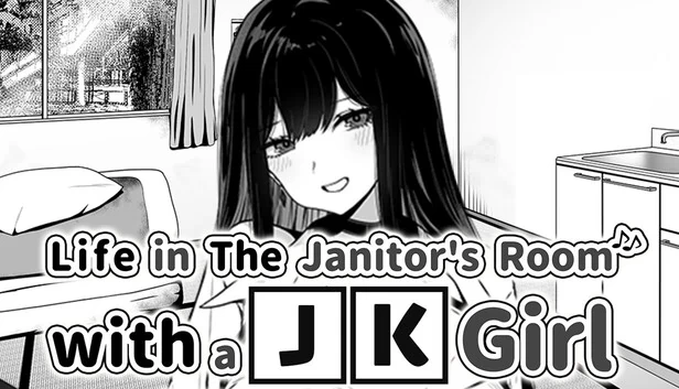与JK女孩在清洁工房间的生活（Life in The Janitor's Room with A JK Girl） 游戏封面