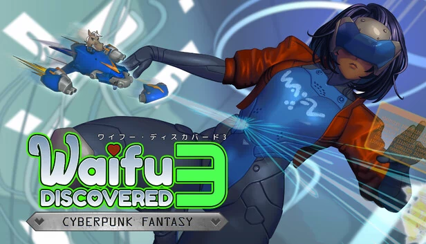 Waifu Discovered 3: Cyberpunk Fantasy 游戏封面