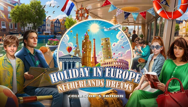 欧洲假期：荷兰之梦 收藏版（Holiday in Europe: Netherlands Dreams Collector's Edition） 游戏封面