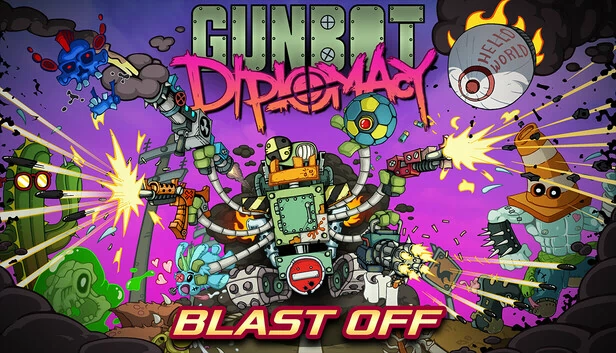 枪炮外交：发射（Gunbot Diplomacy: Blast Off） 游戏封面