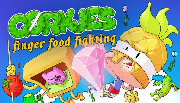 GØRKJES - 手指食物格斗（GØRKJES - finger food fighting） 游戏封面