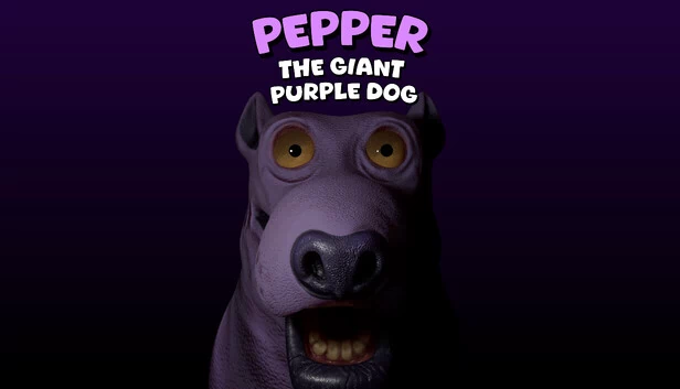 佩珀：巨型紫色狗狗（Pepper the Giant Purple Dog） 游戏封面