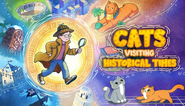 猫咪穿越历史（Cats Visiting Historical Times） 游戏封面