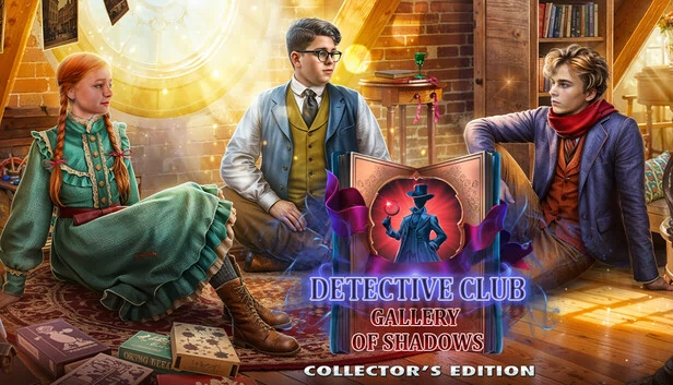 侦探社：暗影画廊 收藏版（Detective Club: Gallery of Shadows Collector's Edition） 游戏封面