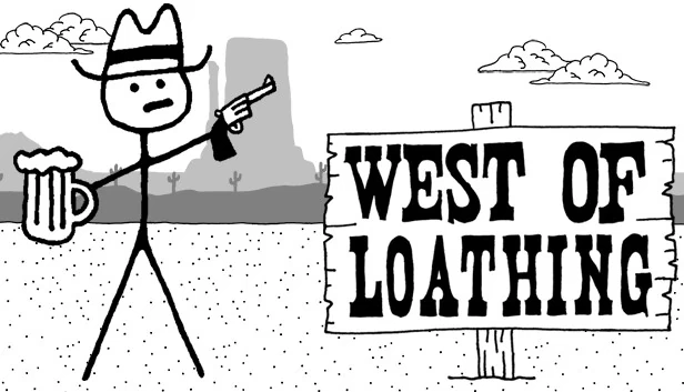 洛辛西部（West of Loathing） 游戏封面