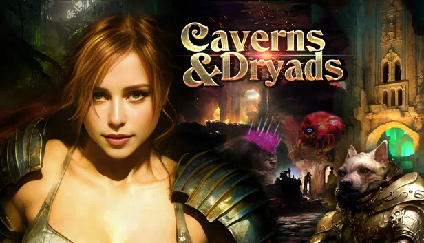 洞穴与树妖（Caverns And Dryads） 游戏封面