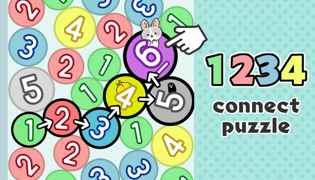 1234 连接拼图（1234 connect puzzle） 游戏封面