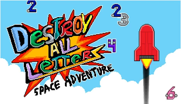 消灭所有字母 - 太空冒险（Destroy All Letters - Space Adventure） 游戏封面