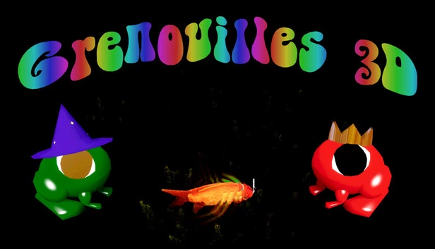 青蛙3D（Grenouilles 3D） 游戏封面