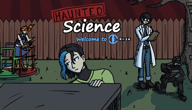 闹鬼科学:欢迎来到 I.R.H.I.A.(Haunted Science: Welcome To I.R.H.I.A.) 游戏封面