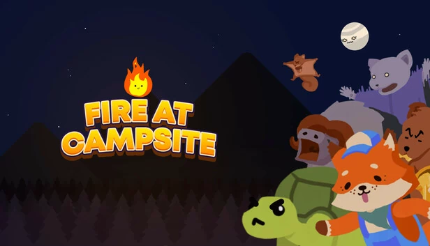 营地大火(Fire at Campsite) 游戏封面