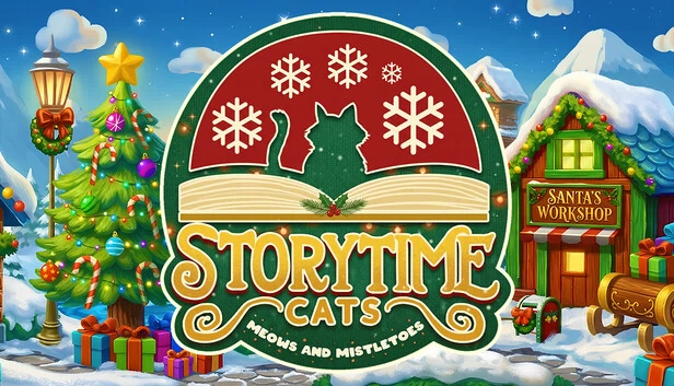 Storytime Cats - Meows and Mistletoes 游戏封面