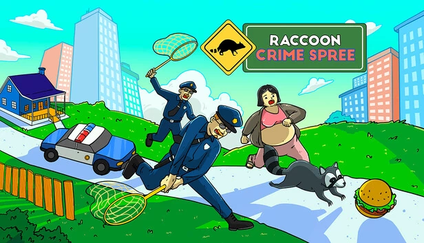 浣熊犯罪狂欢（Raccoon Crime Spree） 游戏封面