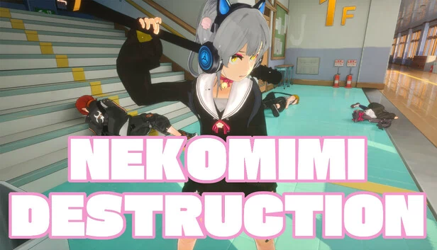 猫耳破坏（NEKOMIMI DESTRUCTION） 游戏封面