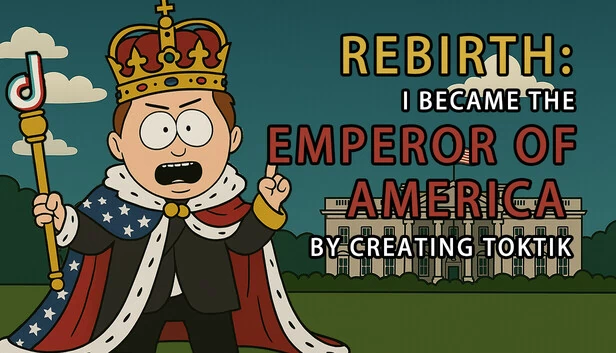 重生：我靠创建抖音成为美利坚皇帝（Rebirth: I Became the Emperor of America by Creating TokTik） 游戏封面