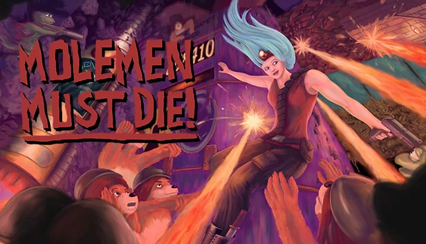 鼹鼠人必须死！（Molemen Must Die!） 游戏封面