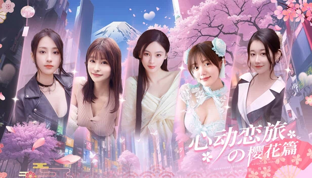 心动恋旅：樱花篇 游戏封面