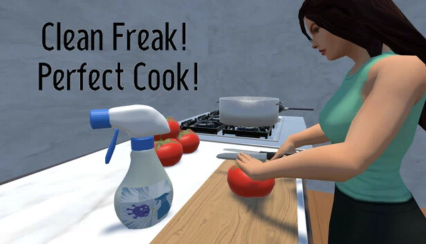 洁癖狂！完美厨师！（Clean Freak! Perfect Cook!） 游戏封面
