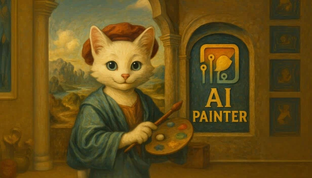 AI画家：绘画模拟器（AI PAINTER: Painting Simulator） 游戏封面