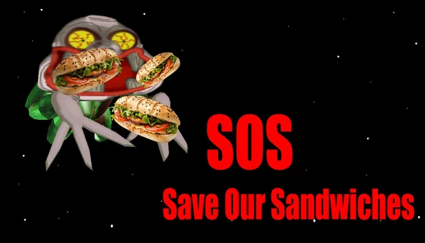 SOS（拯救我们的三明治）（SOS (Save Our Sandwiches)） 游戏封面
