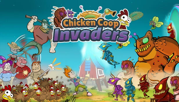 鸡舍入侵者(Chicken Coop Invaders) 游戏封面
