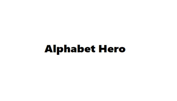 字母英雄（Alphabet Hero(알파벳 용사)） 游戏封面