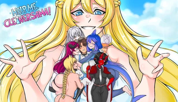 帮我打扫吧，清洁酱大人！——我转生到异世界打扫魔物娘的地下室（Help me Cleaner Sama! - I Got Isekai’d to Clean Monster Girl Basements） 游戏封面