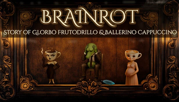 Brainrot：Glorbo Frutodrillo 与 Ballerino Cappuccino 的故事（Brainrot: Story of Glorbo Frutodrillo & Ballerino Cappuccino） 游戏封面