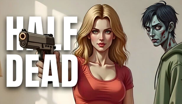 半死：僵尸故事游戏（Half Dead: A Zombie Story Game） 游戏封面