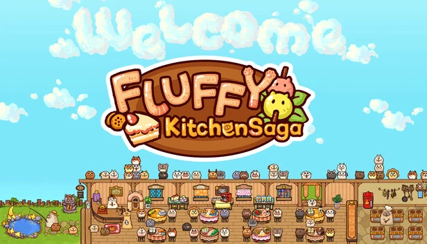 毛茸茸厨房传奇（Fluffy Kitchen Saga） 游戏封面