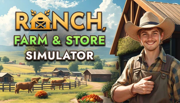 牧场农场与商店模拟器(Ranch Farm and Store Simulator) 游戏封面