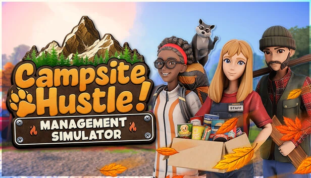 露营地忙碌!- 管理模拟器(Campsite Hustle! - Management Simulator) 游戏封面