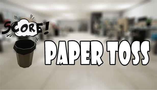 纸团投掷 VR(Paper Toss VR) 游戏封面