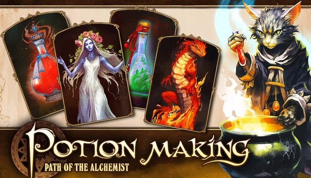 药水制作：炼金术士之路（Potion-making: Path of the Alchemist） 游戏封面