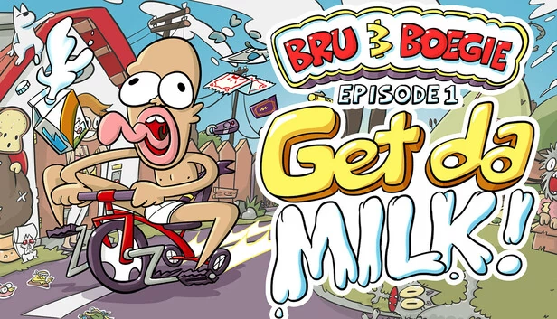 Bru & Boegie：第1集 - 拿到牛奶！（Bru & Boegie: Episode 1 - Get da MILK!） 游戏封面