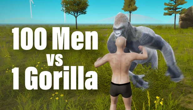 100人 vs 1猩猩（100 Men vs 1 Gorilla） 游戏封面