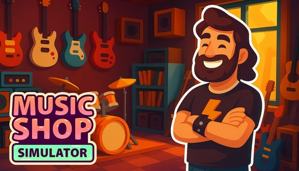 音乐商店模拟器（Music Shop Simulator） 游戏封面