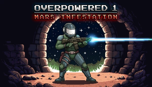 Overpowered 1 - 火星感染（Overpowered 1 - Mars Infestation） 游戏封面
