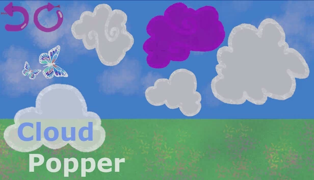 Cloud Popper（幼儿/早期教育游戏）（Cloud Popper (Toddler/Early Years Game)） 游戏封面