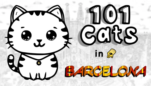 隐藏宠物：巴塞罗那的101只猫（Hidden Pets: 101 Cats in Barcelona） 游戏封面