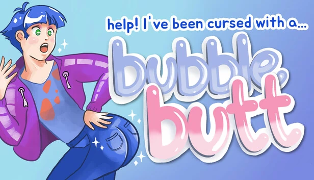 救命！我被诅咒成了泡泡臀（Help! I've Been Cursed With a Bubble Butt） 游戏封面
