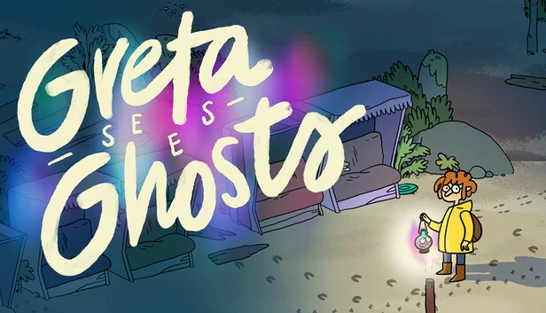 格蕾塔见鬼了!(Greta Sees Ghosts!) 游戏封面