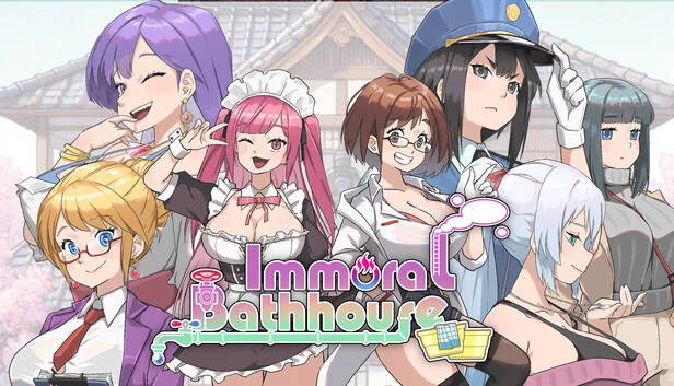不道德的澡堂（Immoral-Bathhouse） 游戏封面