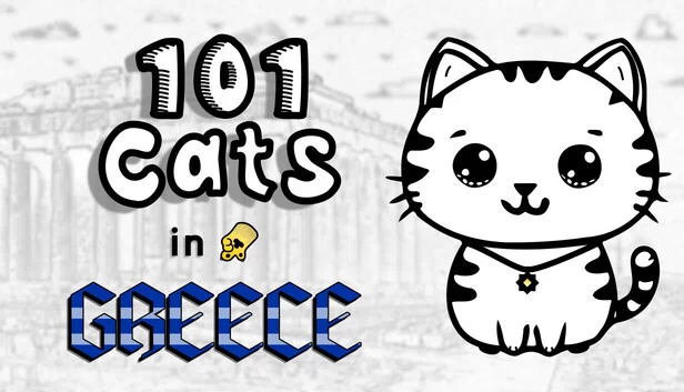 隐藏宠物：希腊的101只猫（Hidden Pets: 101 Cats in Greece） 游戏封面