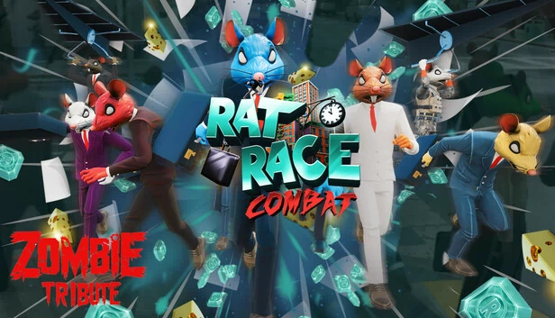 鼠族战争：僵尸致敬（Rat Race Combat: Zombie Tribute） 游戏封面