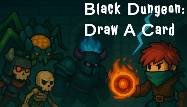 黑色地牢：抽卡（Black Dungeon: Draw A Card） 游戏封面