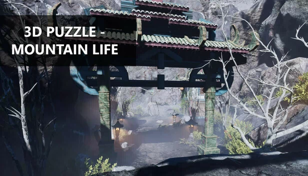 3D 拼图 - 山间生活（3D PUZZLE - Mountain Life） 游戏封面