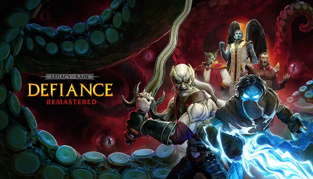 凯恩的遗产：嗜血狂魔复刻版（Legacy of Kain: Defiance Remastered） 游戏封面