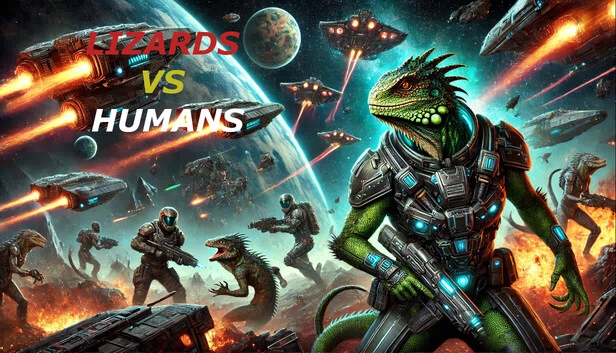 蜥蜴VS人类（Lizards VS Humans） 游戏封面