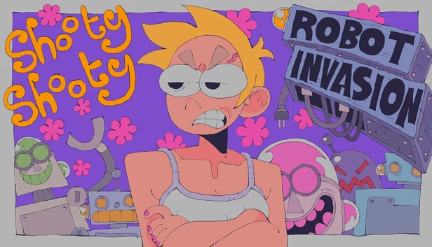Shooty Shooty Robot Invasion 游戏封面